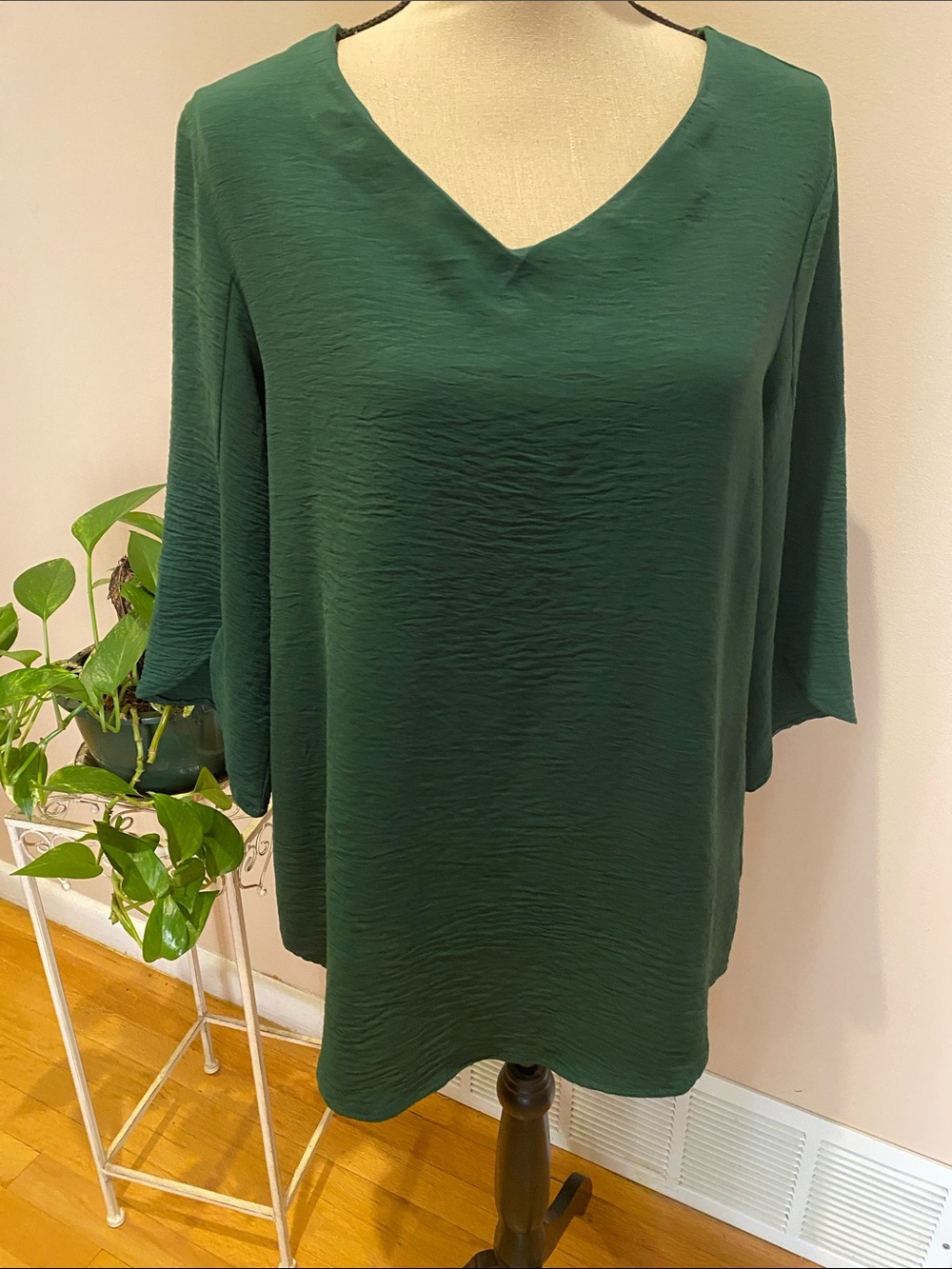 Deep Green Tunic Top